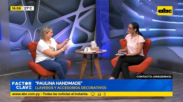 “Paulina Handmade”, llaveros y accesorios decorativos - Factor Clave - ABC Color