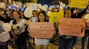 Marcha ciudadana en Concepción en repudio al asesinato de joven docente