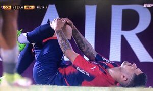 ¡Que pena! El jugador azulgrana Sergio Díaz sufrió rotura de ligamentos