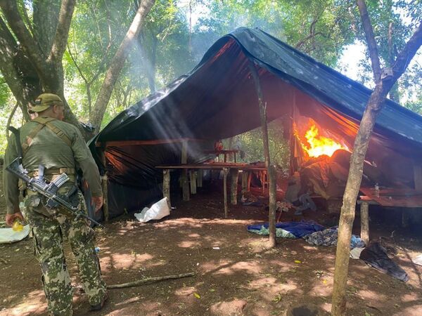 Senad saca de circulación 4 toneladas de marihuana en la colonia Santa Clara - Radio Imperio