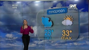 Pronóstico: Fresco a caluroso con bajas probabilidades de lluvia - SNT