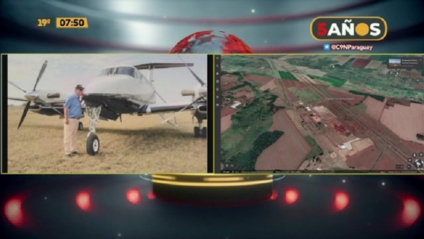 Falló avión que transportaba a Efraín y Jaeggli - C9N