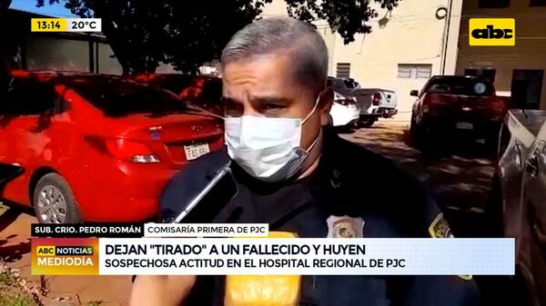 Sospechosa actitud en el Hospital Regional - ABC Noticias - ABC Color