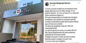 Empresa de cable aclara que cortaron servicio a cliente porque debía 3 meses - Noticiero Paraguay