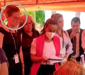 Caso Raquel Ramírez: video muestra ligera parcialidad de funcionaria de Defensoría a favor de la administración Salomón - San Lorenzo Hoy