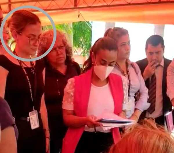 Caso Raquel Ramírez: video muestra ligera parcialidad de funcionaria de Defensoría a favor de la administración Salomón - San Lorenzo Hoy