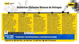 Puenteo de Petropar a Contrataciones: ¿Qué pasó con el cambio de texto del proyecto original? - Factor Clave - ABC Color