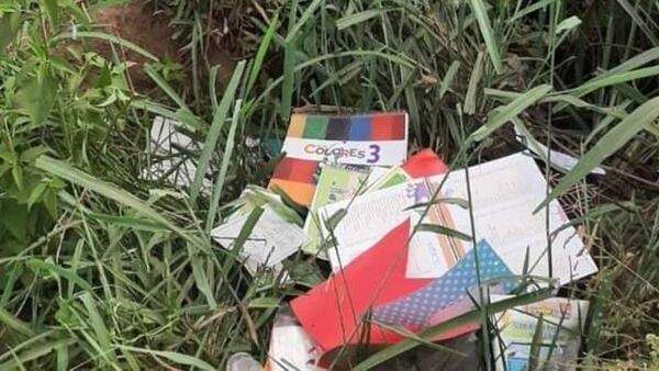 Hallan en callejón mochila y útiles de profesora asesinada