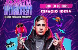¡Workfest anuncia a L-Gante para la gran fiesta por el Día del Trabajo!