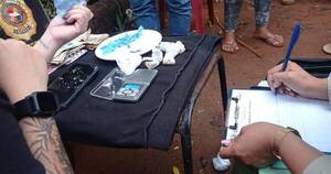 La Nación / Senad realizó intervenciones en focos de microtráfico en Yaguarón