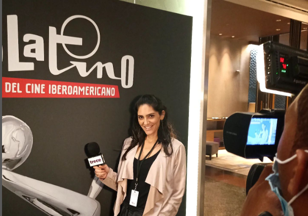 Lu Sapena ya está en Madrid para la entrega de los Premios Platino - Te Cuento Paraguay