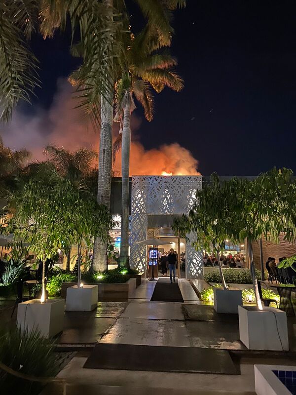 Controlan principio de incendio en restaurante Acuarela | 1000 Noticias