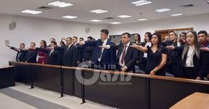 Juraron nuevos abogados en Pedro Juan