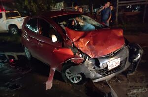 Accidente sobre la Transchaco deja tres heridos - Nacionales - ABC Color