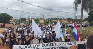 La Nación / Docentes de Concepción exigen justicia para Isamar Cabral