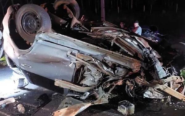 Un muerto y cinco heridos deja cuádruple choque de vehículos en Canindeyú – Prensa 5
