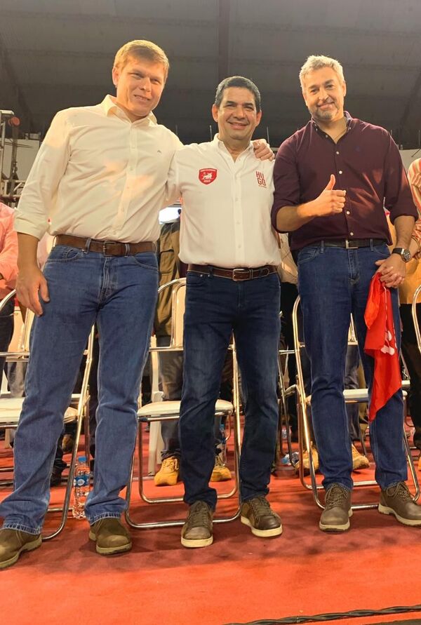 Mario Abdo acompañó a dupla Velázquez-Brunetti en Guairá | 1000 Noticias