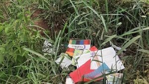Hallan abandonados objetos que pertenecerían a docente asesinada - PARAGUAYPE.COM