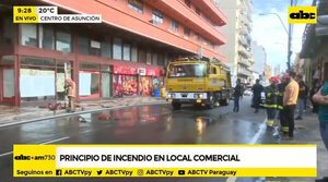 Controlan principio de incendio en Asunción Supercentro - Nacionales - ABC Color