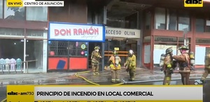 Reportan principio de incendio en Asunción Supercentro