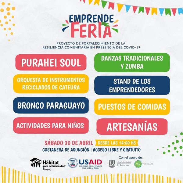 Emprendedores de barrios vulnerables expondrán sus productos en gran feria | 1000 Noticias