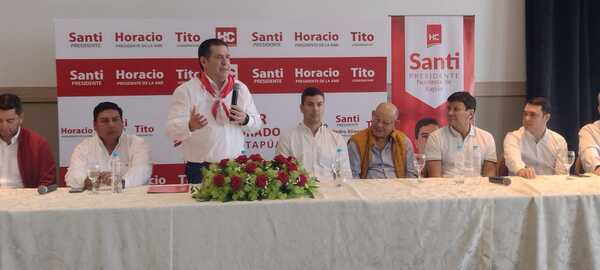 Diario HOY | “Voy a seguir para adelante, ahora desde el Partido Colorado”, dice Horacio Cartes