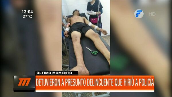 Detienen a joven sospechoso de haber disparado a un policía