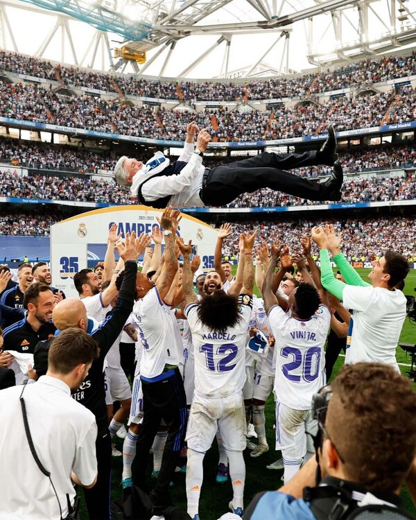 Versus / Ancelotti hace historia al ganar las cinco grandes ligas europeas - PARAGUAYPE.COM