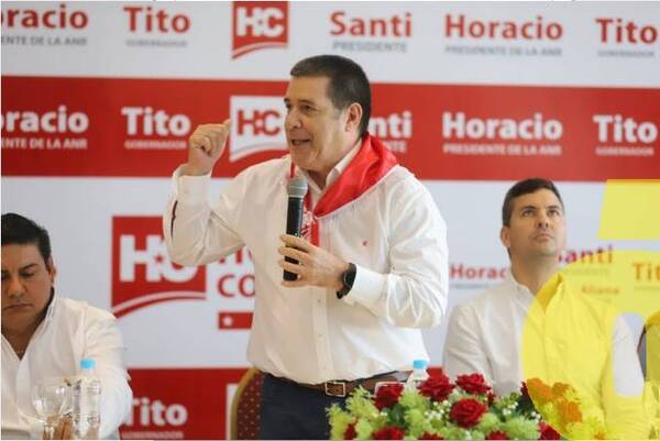 Crónica / “Vamos a ganar, pero mirando para adelante”, he’i Horacio Cartes