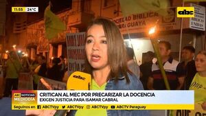 Gremios critican al MEC por precarizar la docencia - ABC Noticias - ABC Color
