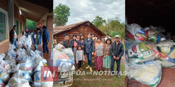 ENTREGA DE KITS DE VÍVERES A COMUNIDADES NATIVAS DESDE EL INDI
