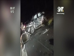 Cuádruple choque dejó un fallecido y al menos cuatro heridos - SNT