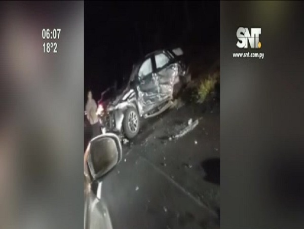 Cuádruple choque dejó un fallecido y al menos cuatro heridos - SNT