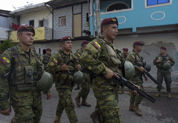 Detenciones en el primer día de estado de excepción focalizado en Ecuador - MarketData