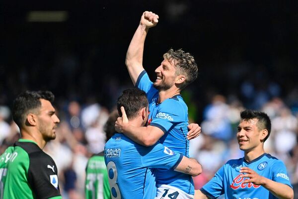 Napoli golea 6-1 y clasifica a la próxima Champions - Fútbol - ABC Color