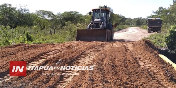 PUENTE CACERÉ HABILITADO Y SIGUEN TRABAJOS DE MEJORA VIAL