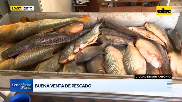 Pescaderías se beneficiaron con feriado largo - ABC Noticias - ABC Color