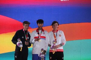 Vallejo suma otra presea de oro en los Juegos Suramericanos de la Juventud - Polideportivo - ABC Color