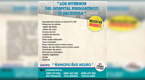Diario HOY | "Ñamopu'âke Neuro": realizan campaña solidaria para ayudar a pacientes
