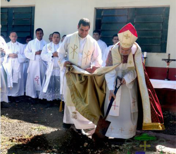 Inician obras para casa del Clero Diocesano - La Clave