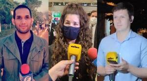 Cronistas de Tv duramente criticados por llenarla de preguntas a Cynthia Tarragó apenas a su llegada al país – Prensa 5