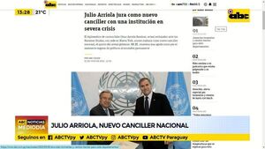 Julio Arriola, nuevo canciller nacional - ABC Noticias - ABC Color