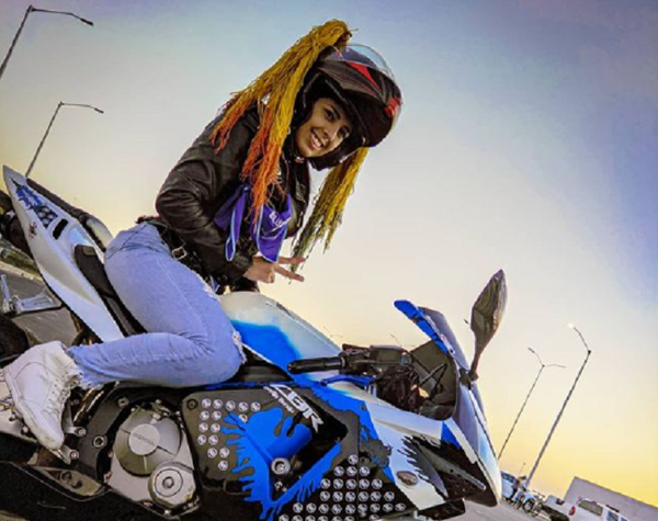 Giani Quinn, una odontóloga motorizada con mucho estilo - Te Cuento Paraguay