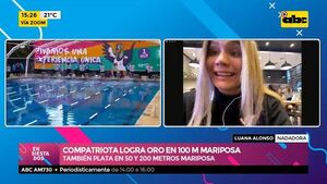 ¡Oro para Paraguay! Compatriota se destacó en 100 metros mariposa - Ensiestados - ABC Color