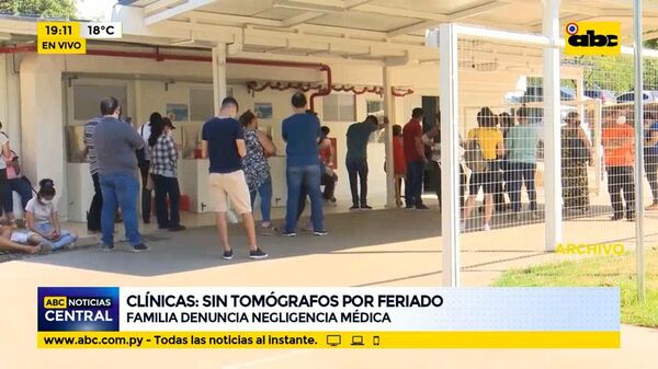 Denuncian negligencia médica en Clínicas y que se vive un verdadero calvario en el hospital - ABC Noticias - ABC Color