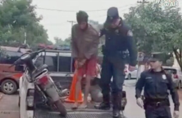 Atrapan a un ladrón que ocultaba todo lo robado bajo tierra - Noticiero Paraguay