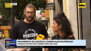 Interesante movimiento en polos comerciales, familias optan por comer fuera de casa - ABC Noticias - ABC Color
