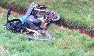 Un motociclista muere al estrellarse contra automóvil sobre Ruta Py 06 – Diario TNPRESS