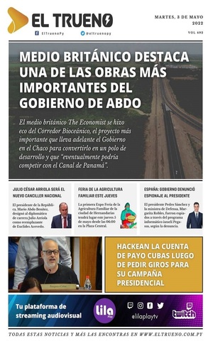 Portadas de este martes 3 de mayo de 2022