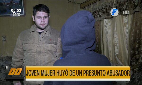 Joven mujer huyó de presunto abusador en Luque | Telefuturo